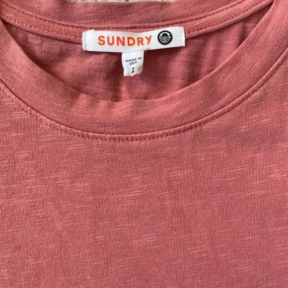 Sundry Ayana Ruffle Midi Dress With Slits Women’s Size 2 / Medium - Picture 8 of 9